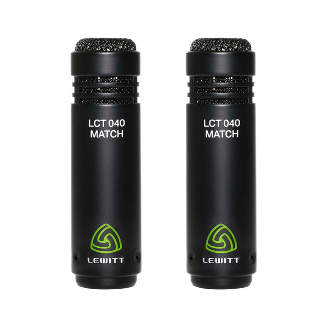 Lewitt LCT 040 MATCH Small Diaphragm Condenser Microphone Stereo Matched Pair 1