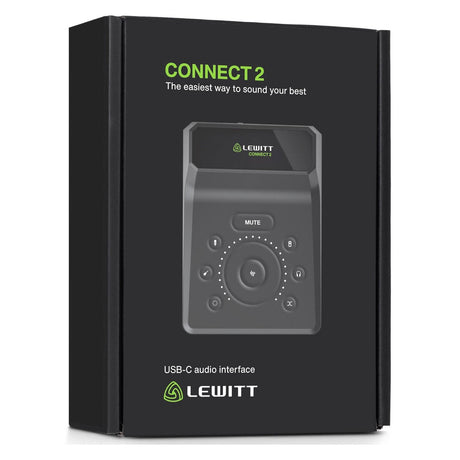Lewitt CONNECT 2 USB-C Audio Interface with Smart Auto-Setup Functionality 16