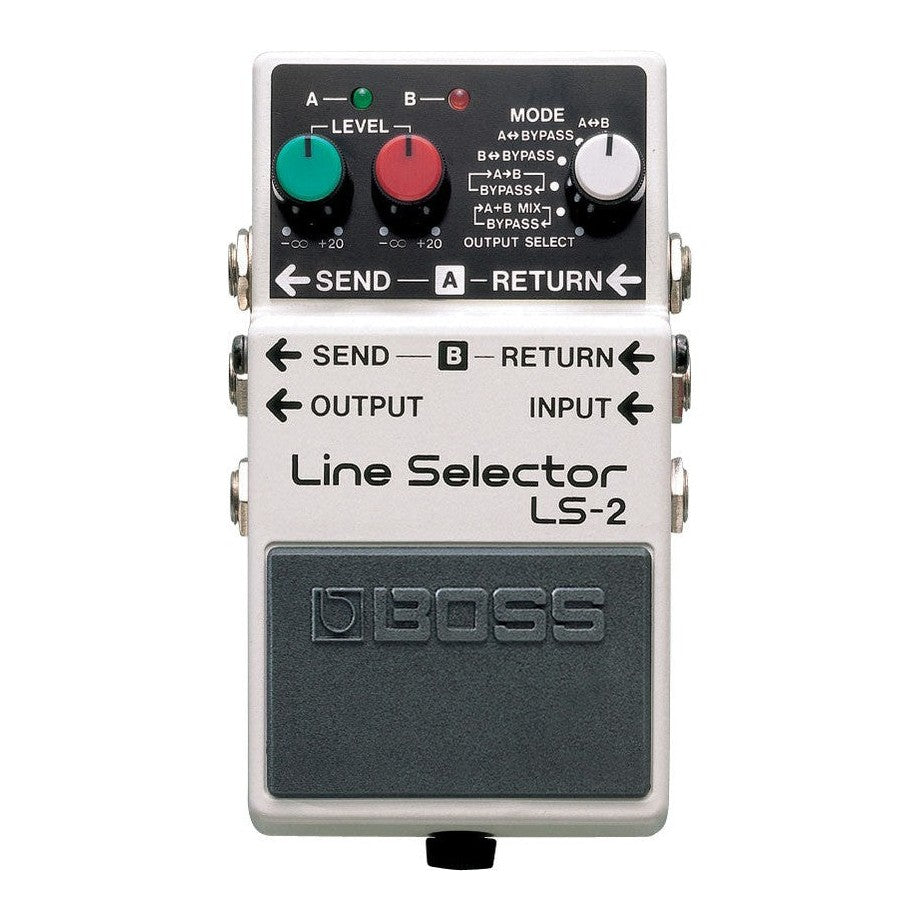 BOSS LS-2 Line Selector Guitar Pedal 1