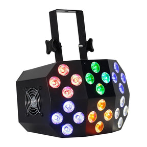 Eliminator Mega Wash 24 - RGBWA+UV LED Wash Light, 24 x 10W, DMX 1
