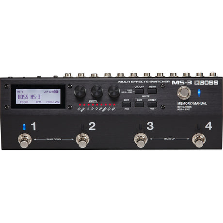 BOSS MS-3 Multi-Effects Switcher Guitar Pedal 1