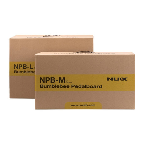 NUX NPB-M Medium Bumblebee Pedalboard with Bag & Accessories 4