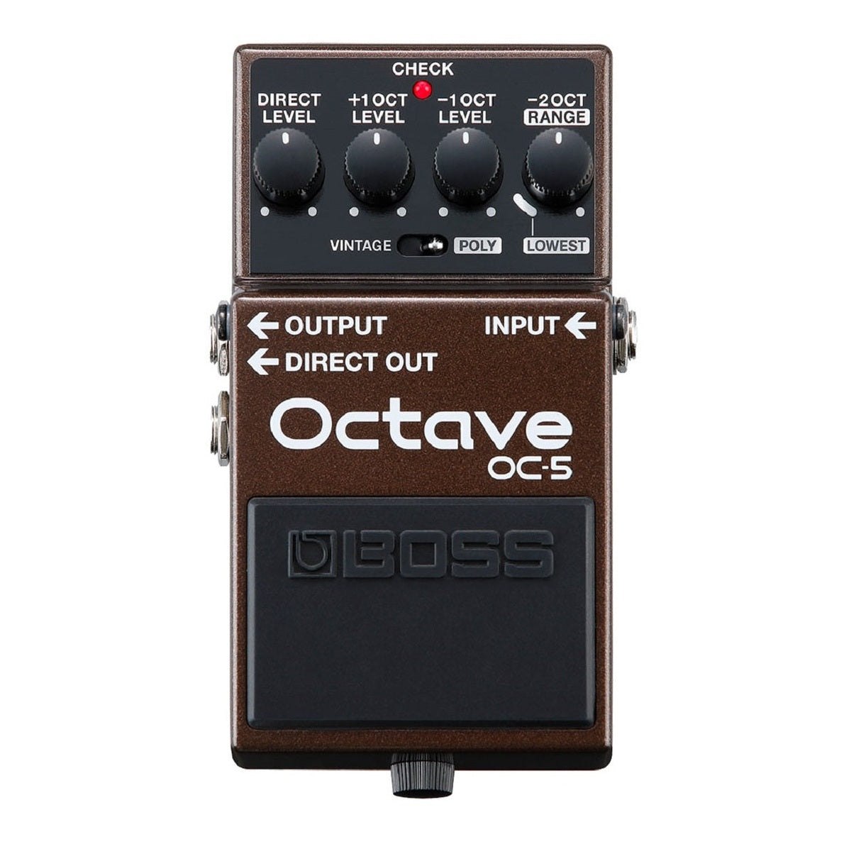 BOSS OC-5 Guitar & Bass Octave Pedal 1