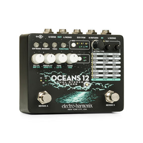 Electro-Harmonix Oceans 12 - Dual Stereo Reverb Pedal 1