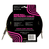 Ernie Ball P06480 - Good Vibrations Braided Instrument Cable — 10ft / 3m