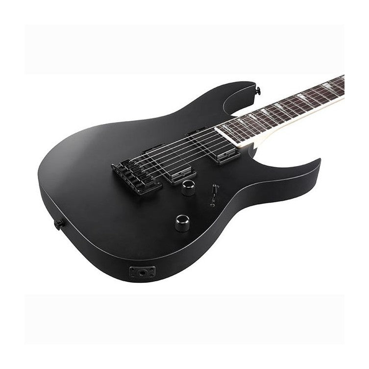 Ibanez GIO GRG121DX Electric Guitar — Black Flat 2