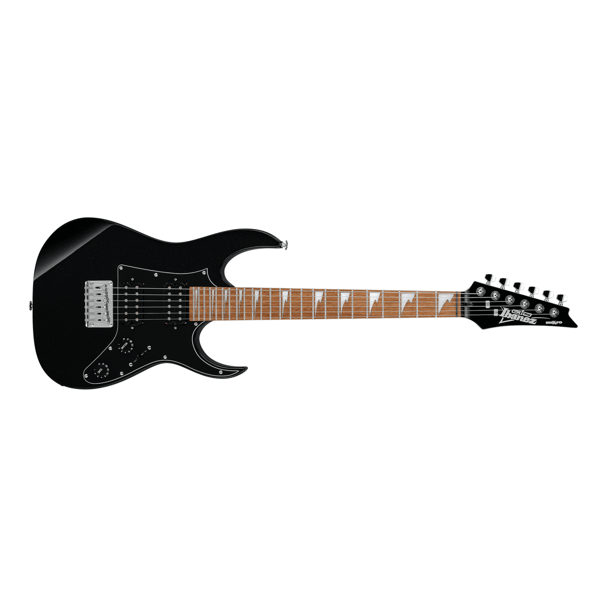 Ibanez GIO miKro GRGM21 Short-Scale Electric Guitar — Black Night 1