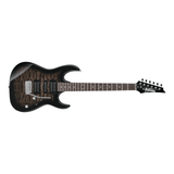 Ibanez GIO GRX70QA Electric Guitar — Transparent Black Sunburst