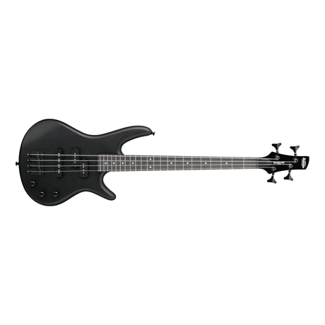 Ibanez GIO miKro GSRM20B Short-Scale Electric Bass Guitar — Weathered Black 1