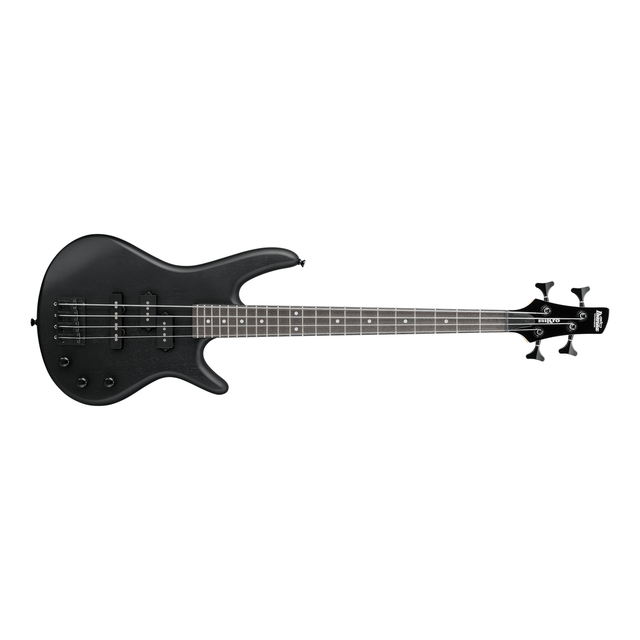 Ibanez GIO miKro GSRM20B Short-Scale Electric Bass Guitar — Weathered Black 1