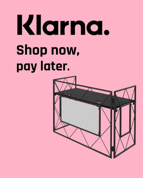 pay for your dj booth using klarna payments