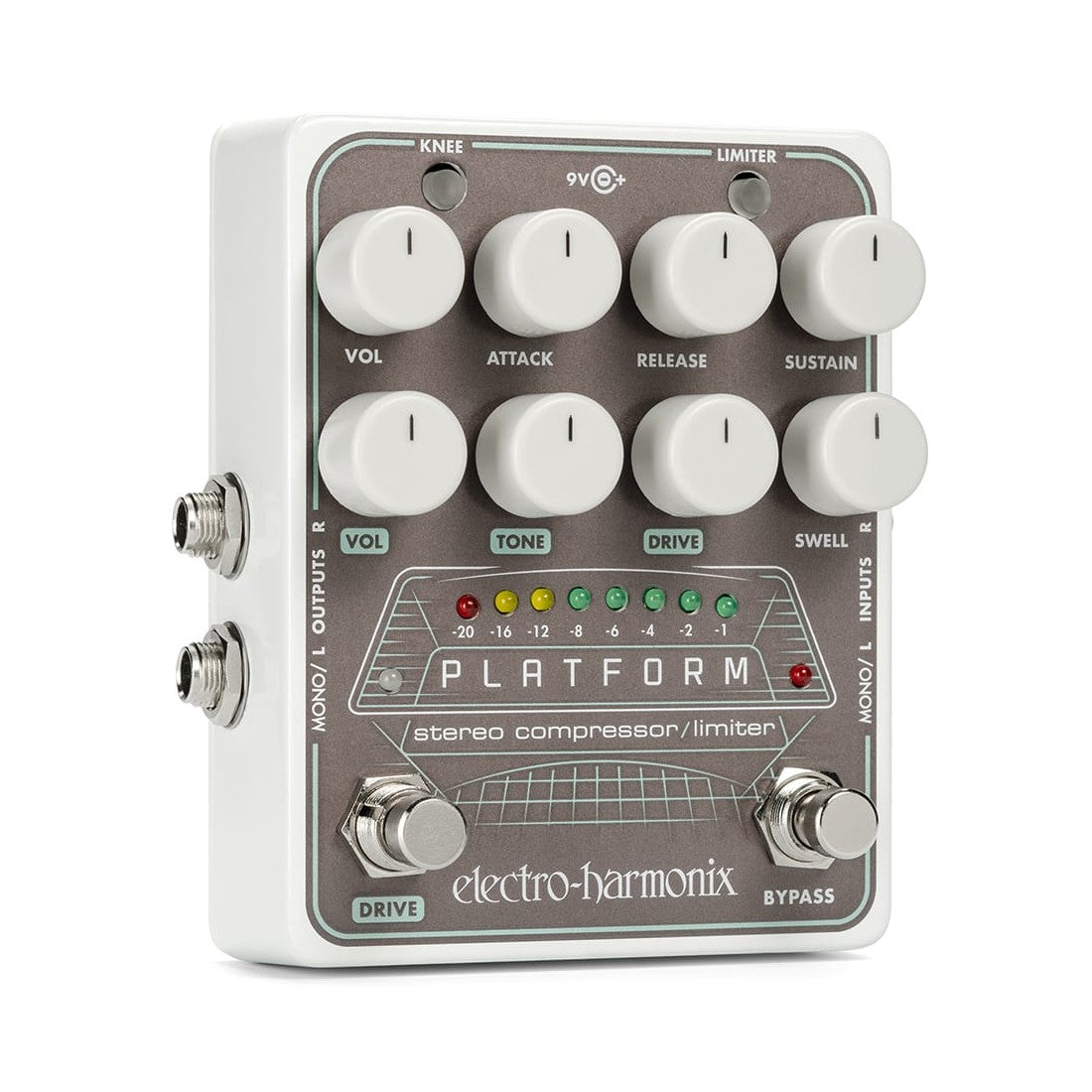 Electro-Harmonix Platform Stereo Compressor Guitar Pedal 1
