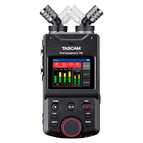 Tascam Portacapture X6 High-Resolution Multi-Track Handheld Recorder 1