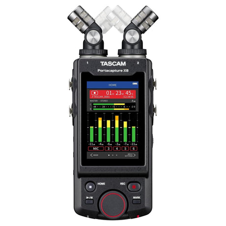 Tascam Portacapture X8 High-Resolution Multi-Track Handheld Recorder 1