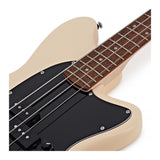 Ibanez Talman TMB30-IV Short-Scale Electric Bass Guitar - Ivory 3