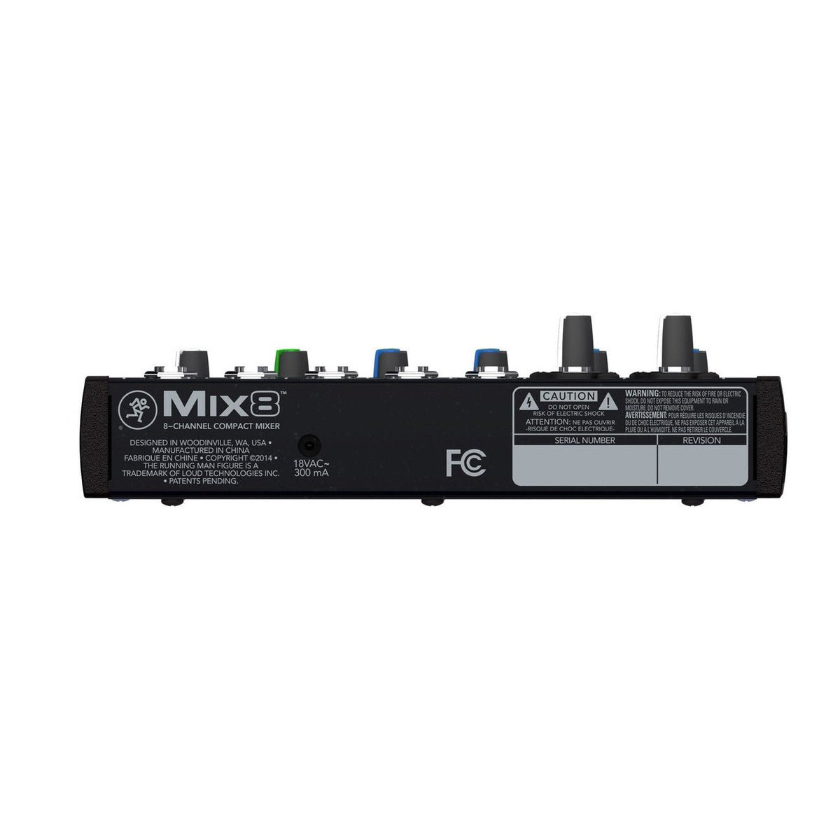 Mackie Mix8 8-Channel Compact Analogue Mixer 4