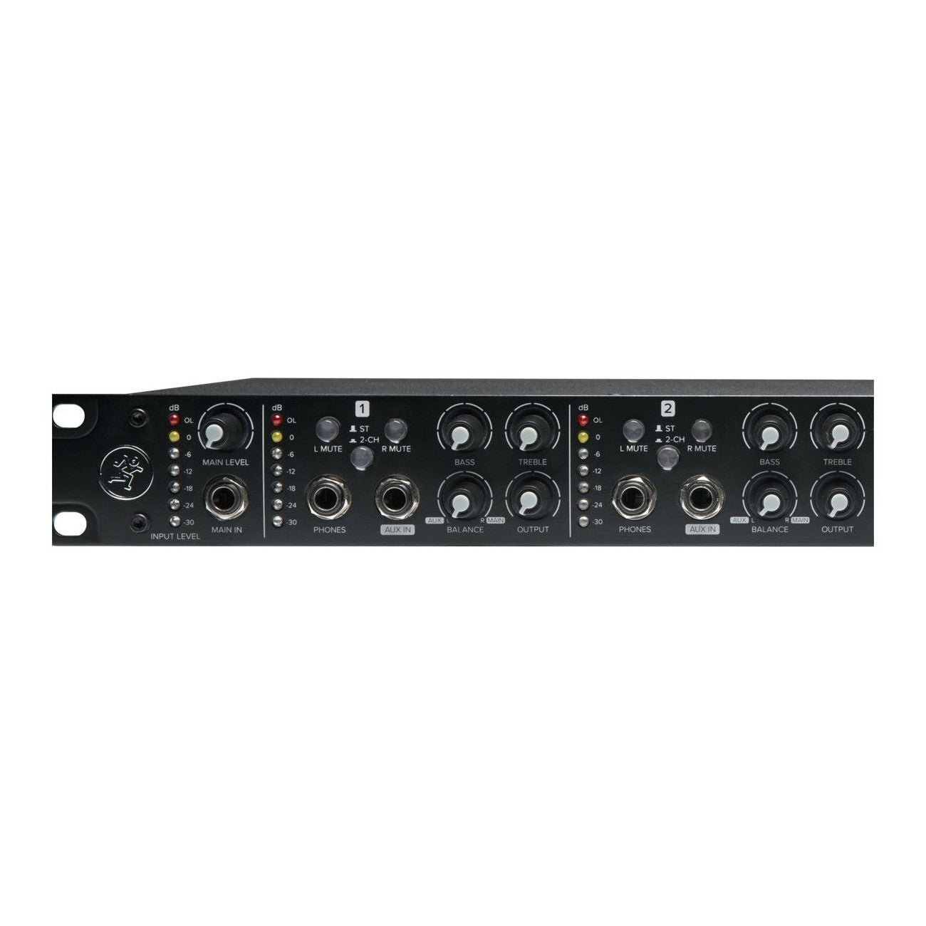 Mackie HM-400 4-Channel Rackmount Headphone Amplifier 4