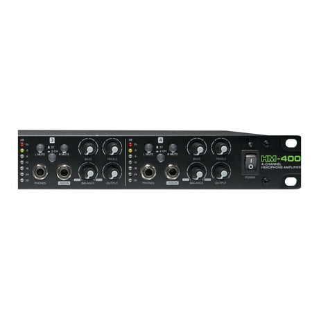 Mackie HM-400 4-Channel Rackmount Headphone Amplifier 5