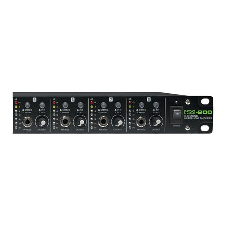 Mackie HM-800 8-Channel Rackmount Headphone Amplifier 4