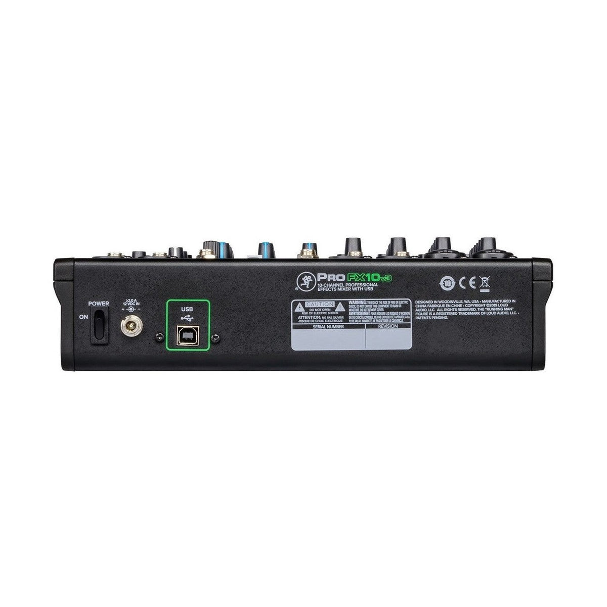 Mackie ProFX10v3 10-Channel Analogue Mixer With USB Interface & Effects 6