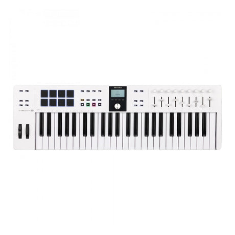 Arturia KeyLab Essential 49 MK3 MIDI Keyboard Controller – White 1