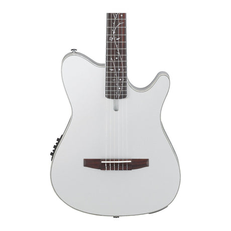 Ibanez TOD10N Tim Henson Signature Nylon-String Acoustic-Electric Guitar — Transparent Black Flat 2