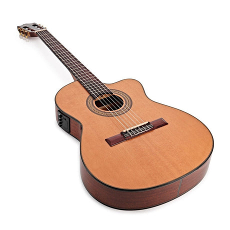 Ibanez GA5TCE Thinline Classical Acoustic-Electric Guitar — Amber 5