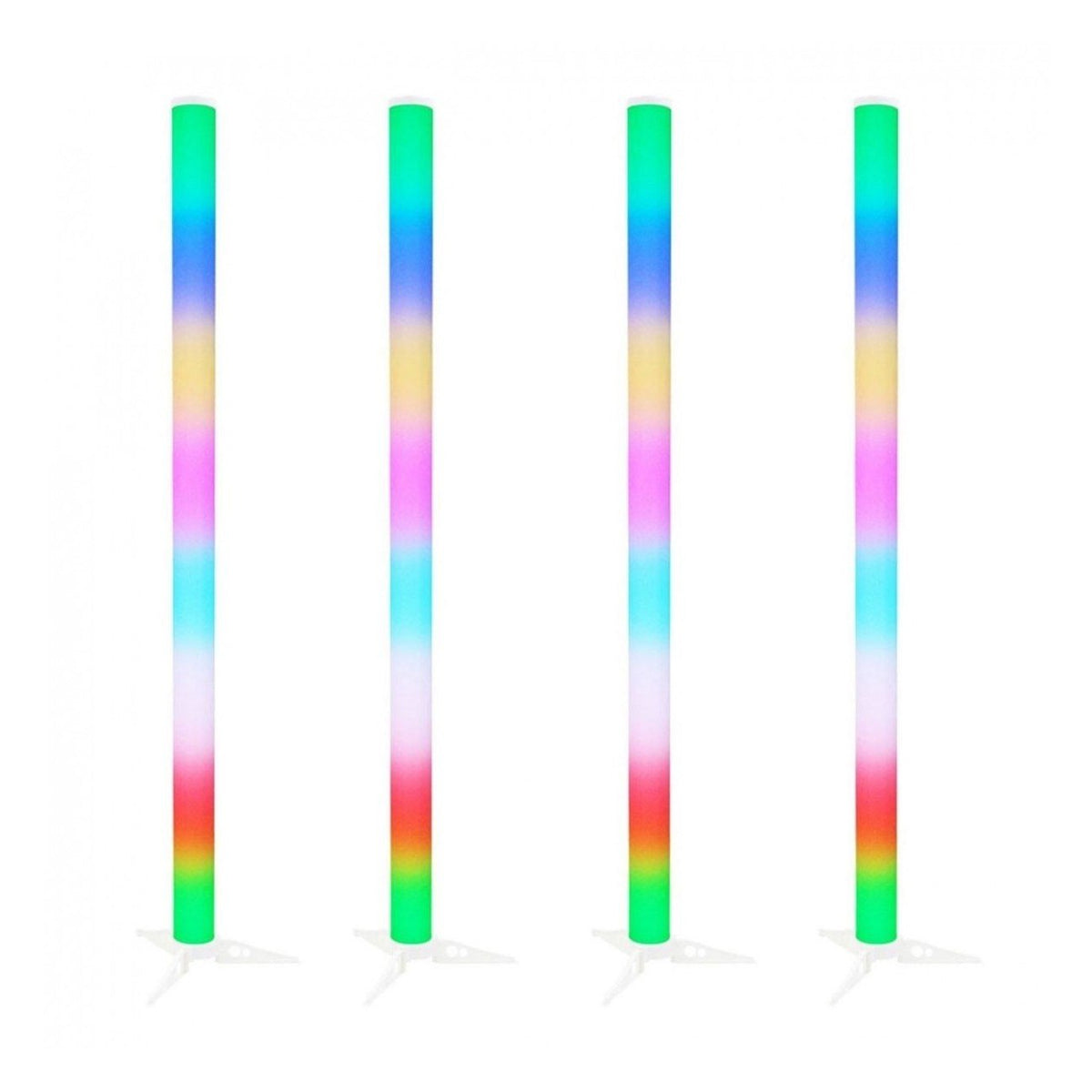 Equinox Pulse Tube Colour Changing RGB LED Tube - Four Pack 1