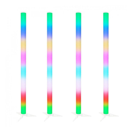 Equinox Pulse Tube Colour Changing RGB LED Tube - Four Pack 1