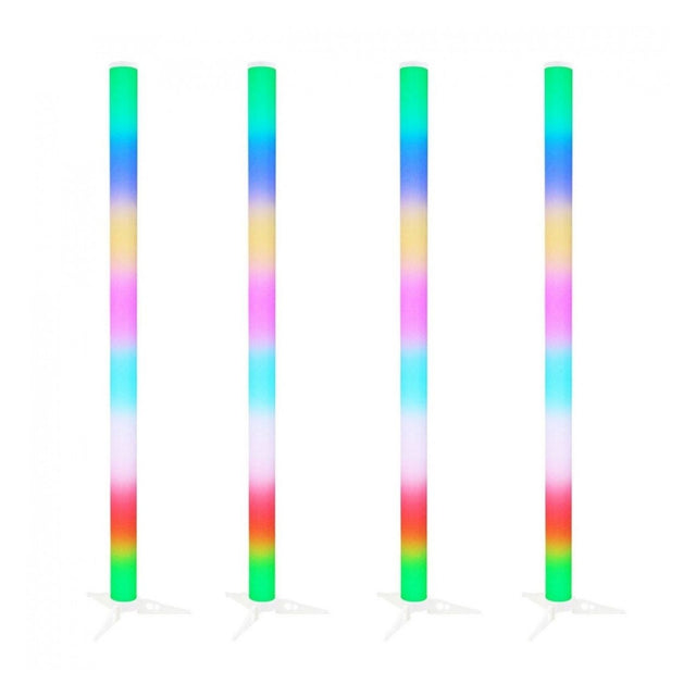 Equinox Pulse Tube Colour Changing RGB LED Tube - Four Pack 1