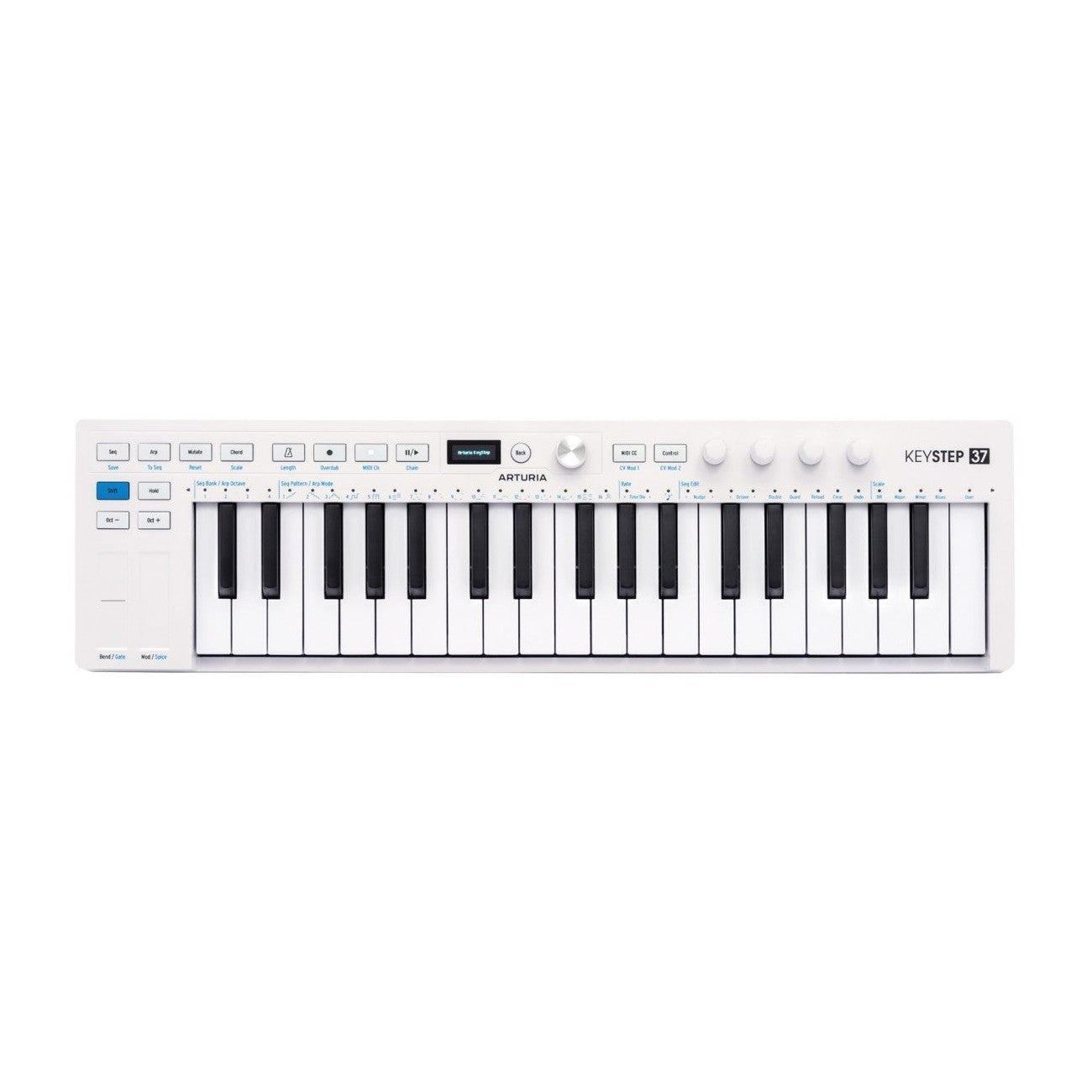 Arturia KeyStep 37 MK2 - 37-Key Compact MIDI Controller & Sequencer 1