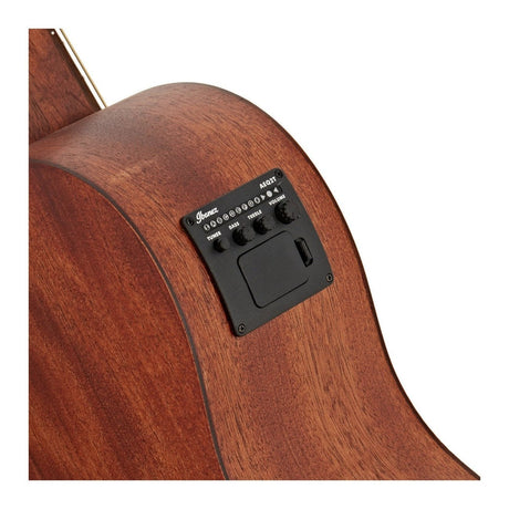 Ibanez PC12MHCE Performance Series Grand Concert Acoustic-Electric Guitar — Okoume, Open Pore Natural 7