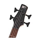 Ibanez SR300EB Electric Bass Guitar — Weathered Black 7
