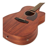 Ibanez PC12MHCE Performance Series Grand Concert Acoustic-Electric Guitar — Okoume, Open Pore Natural