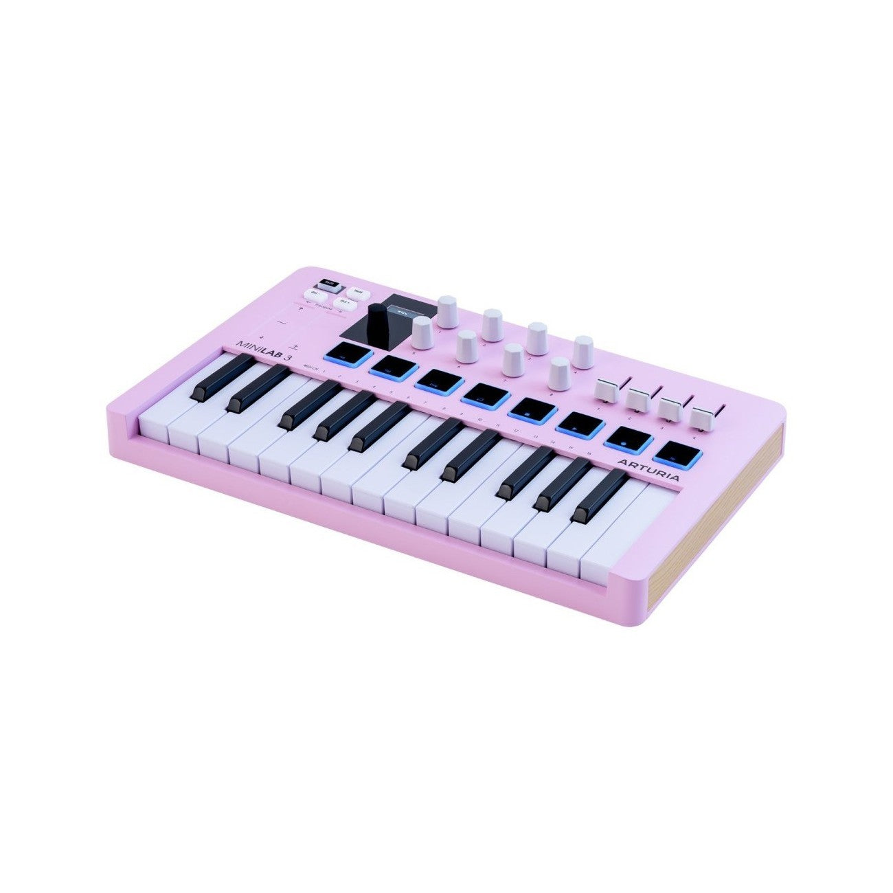Arturia MiniLab 3 25-Key MIDI Keyboard Controller – Rose Quartz 2