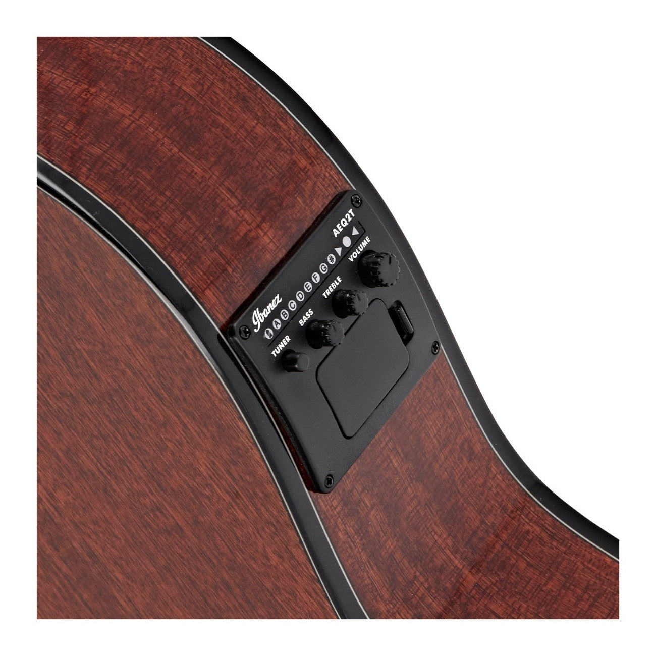 Ibanez GA5TCE Thinline Classical Acoustic-Electric Guitar — Amber