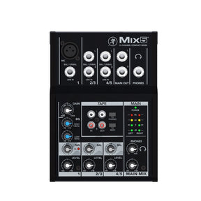 Mackie Mix5 5-Channel Compact Analogue Mixer 1