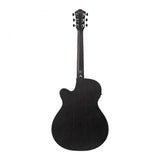 Ibanez VC44CE Grand Concert Acoustic-Electric Guitar — Weathered Black