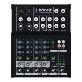 Mackie Mix8 8-Channel Compact Analogue Mixer 1