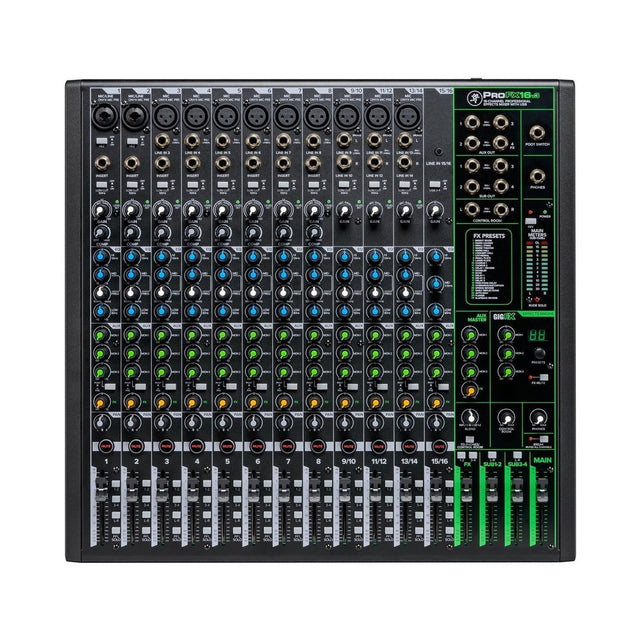 Mackie ProFX16v3 16-Channel Analogue Mixer With USB Interface & Effects 1