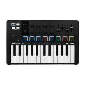 Arturia MiniLab 3 25-Key MIDI Keyboard Controller – Black 1