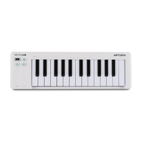 Arturia MicroLab MK3 Compact 25-Key MIDI Keyboard Controller – White 1
