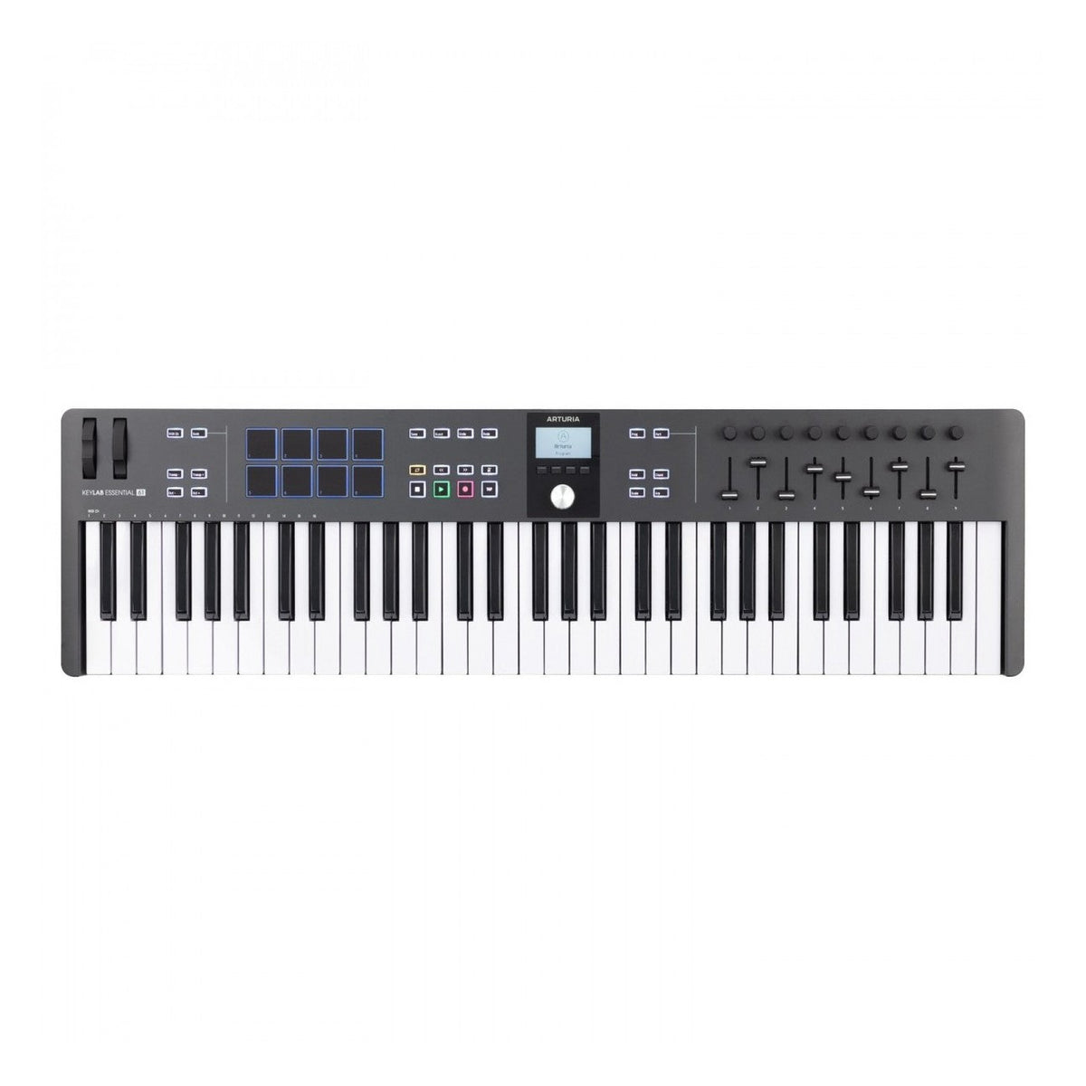 Arturia KeyLab Essential 61 MK3 MIDI Keyboard Controller – Black 1