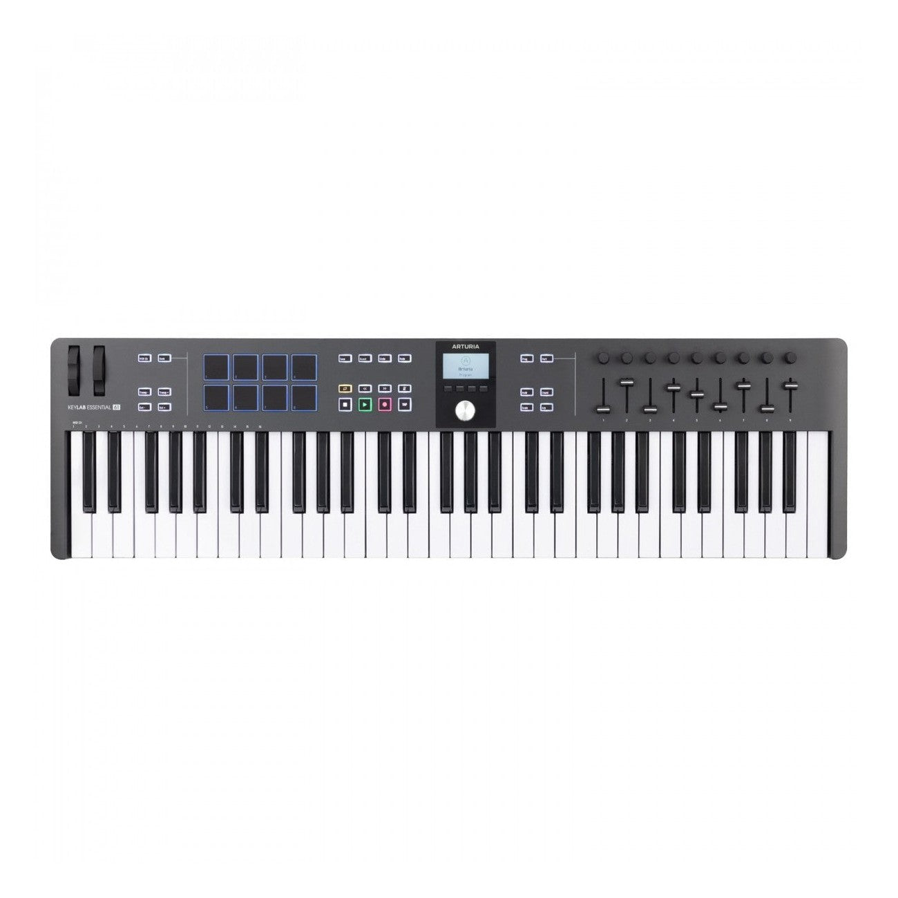 Arturia KeyLab Essential 61 MK3 MIDI Keyboard Controller – Black 1