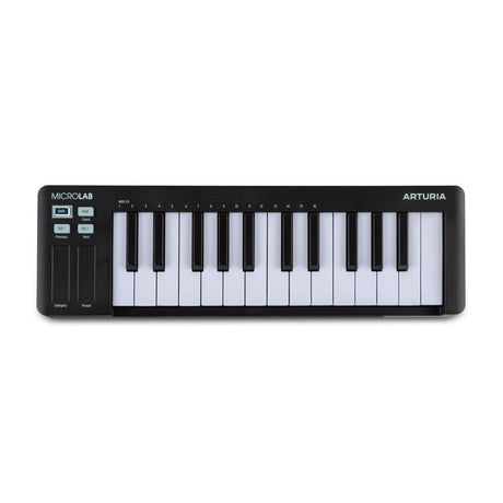 Arturia MicroLab MK3 Compact 25-Key MIDI Keyboard Controller – Black 1