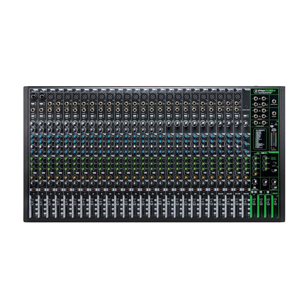Mackie ProFX30v3 30-Channel Analogue Mixer With USB Interface & Effects 1