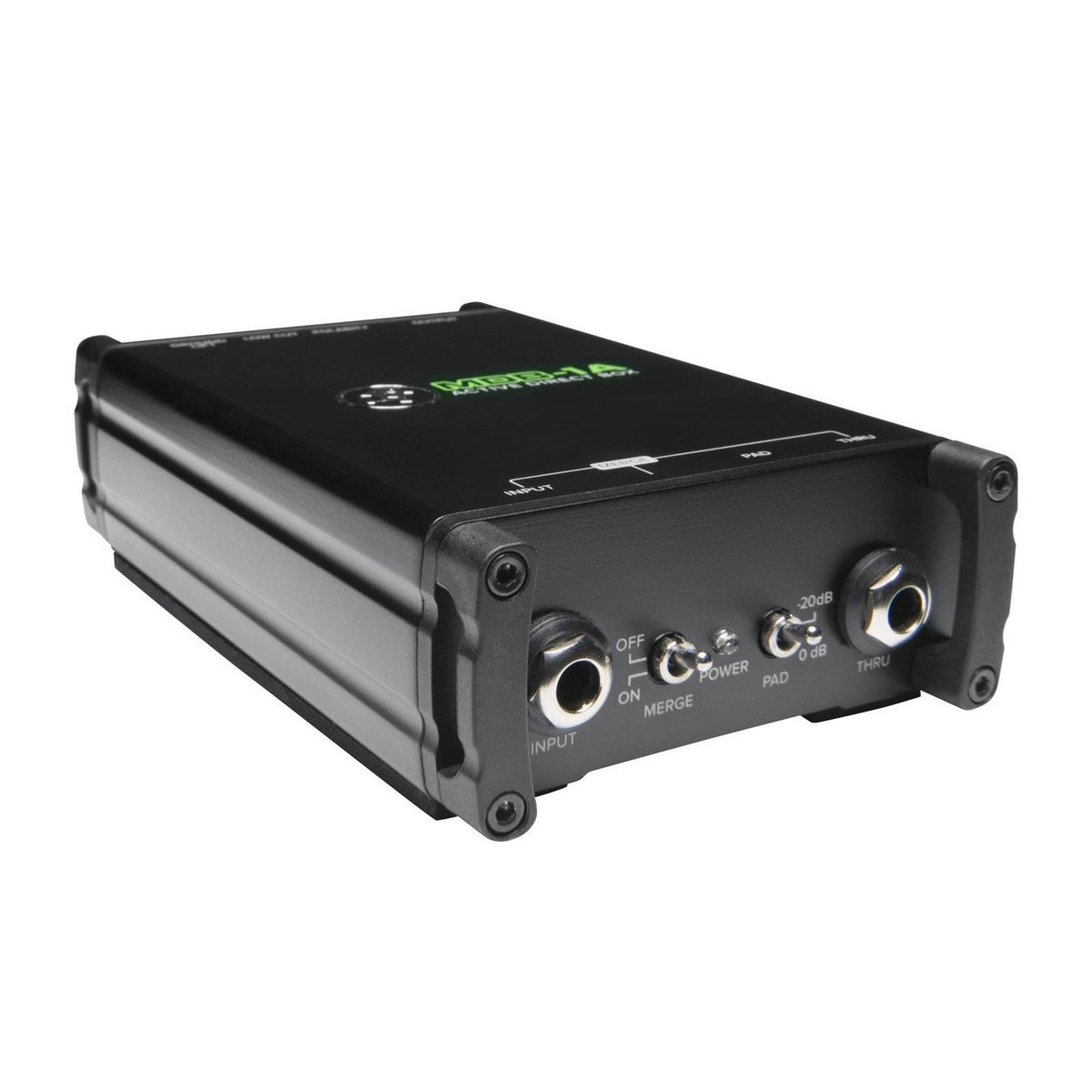 Mackie MDB-1A Active DI Box | High-Headroom Instrument Direct Box