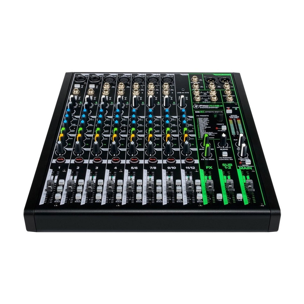 Mackie ProFX12v3 12-Channel Analogue Mixer With USB Interface & Effects 2