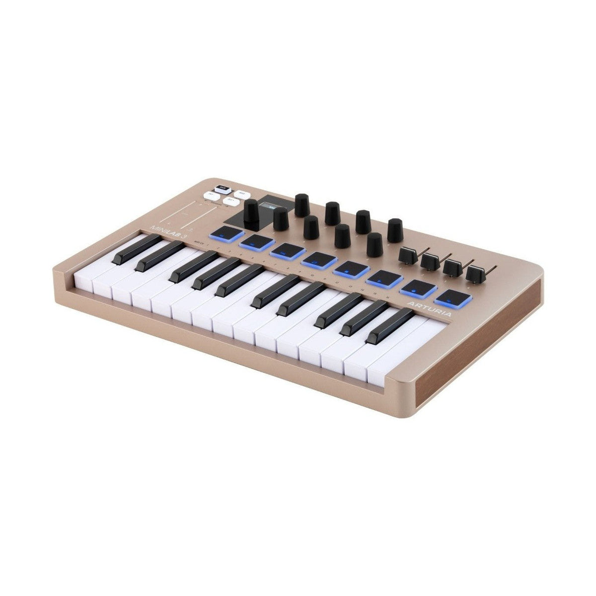 Arturia MiniLab 3 25-Key MIDI Keyboard Controller – Champagne 2