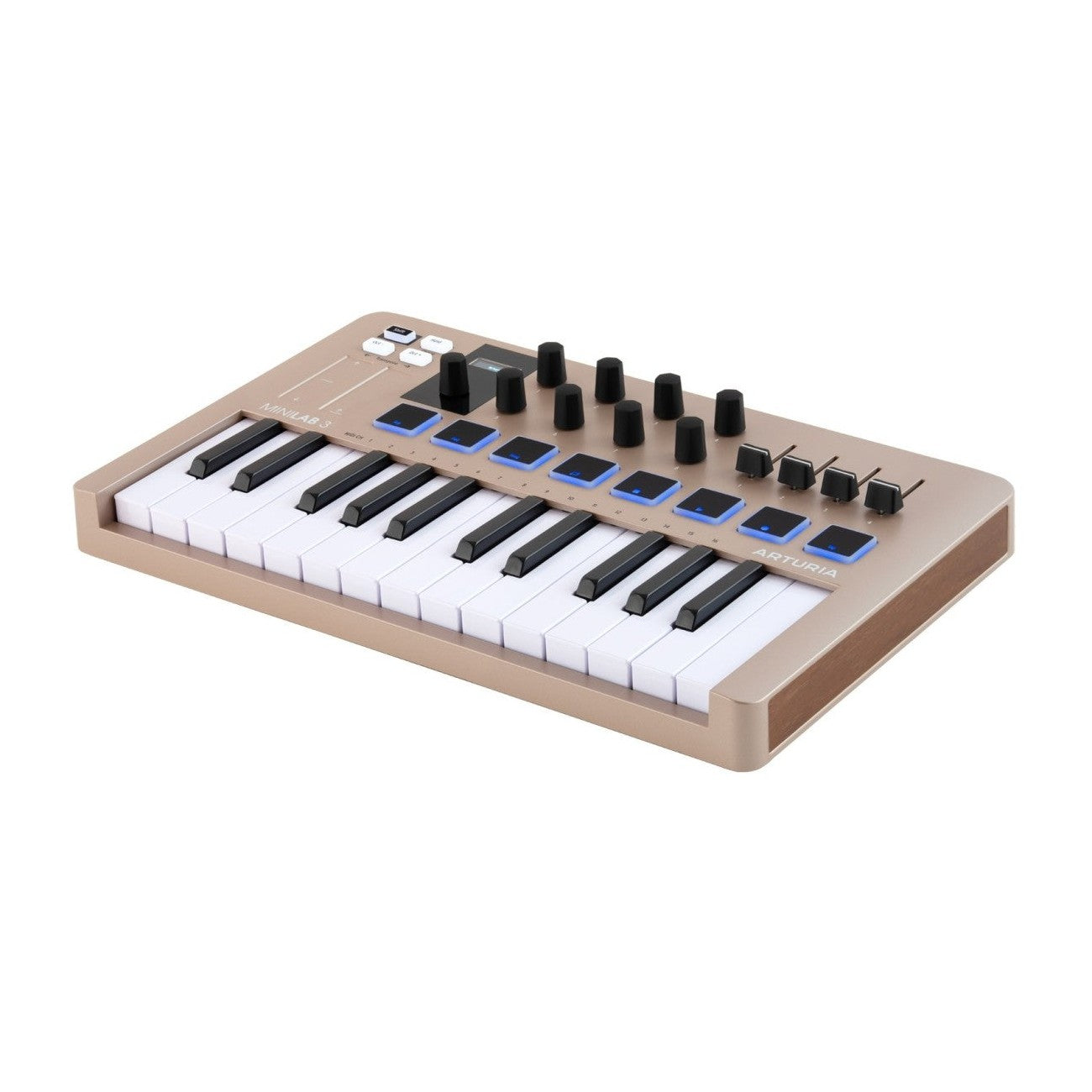Arturia MiniLab 3 25-Key MIDI Keyboard Controller – Champagne 2